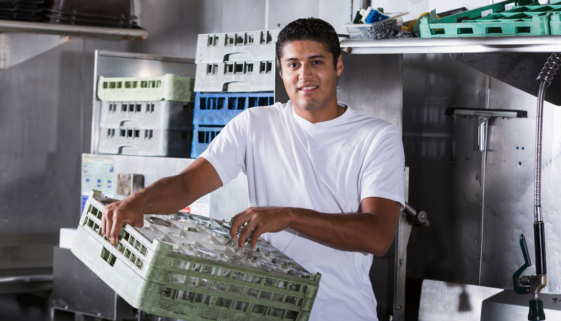 from tech exec to working in restaurants